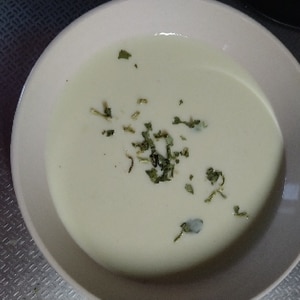 簡単まろやか♪枝豆の豆乳スープ